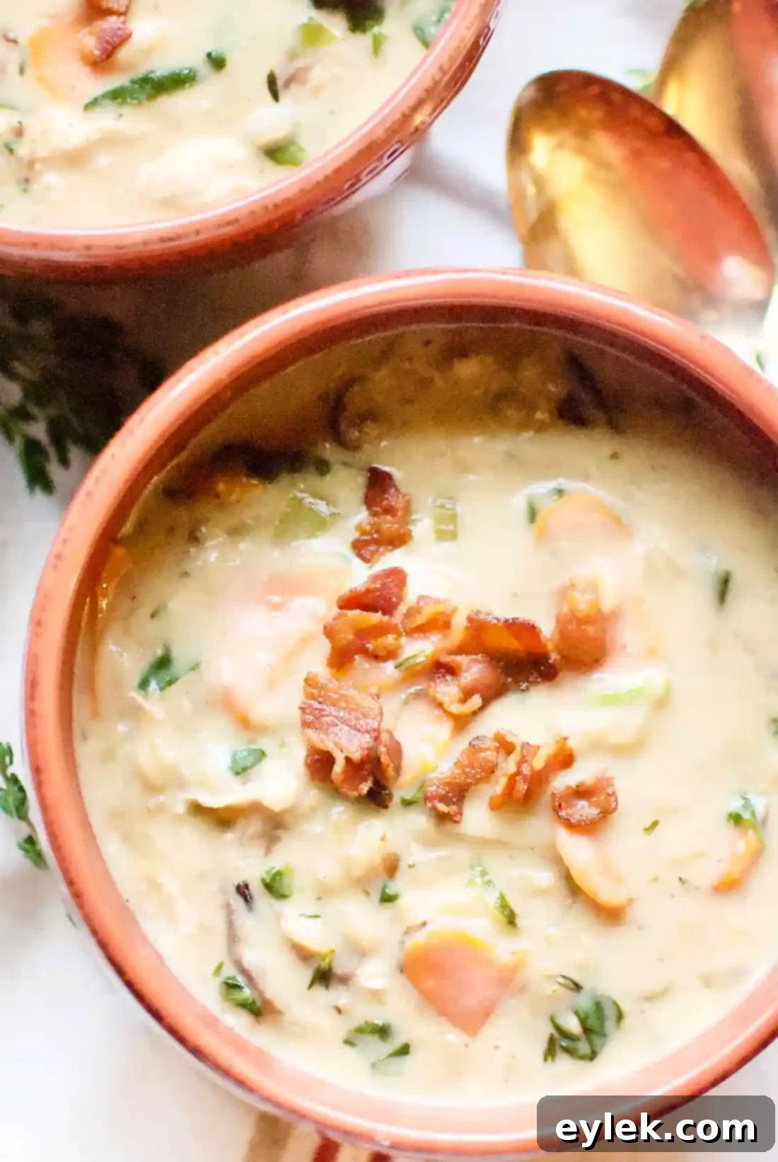 Comforting Creamy Chicken and Wild Rice Soup 11 Gluten-Free (or Not) Creamy Chicken & Wild Rice Soup