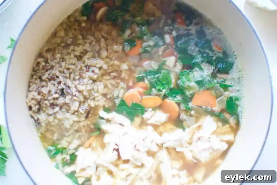 Comforting Creamy Chicken and Wild Rice Soup 7 gluten-free (or not) creamy chicken & wild rice soup