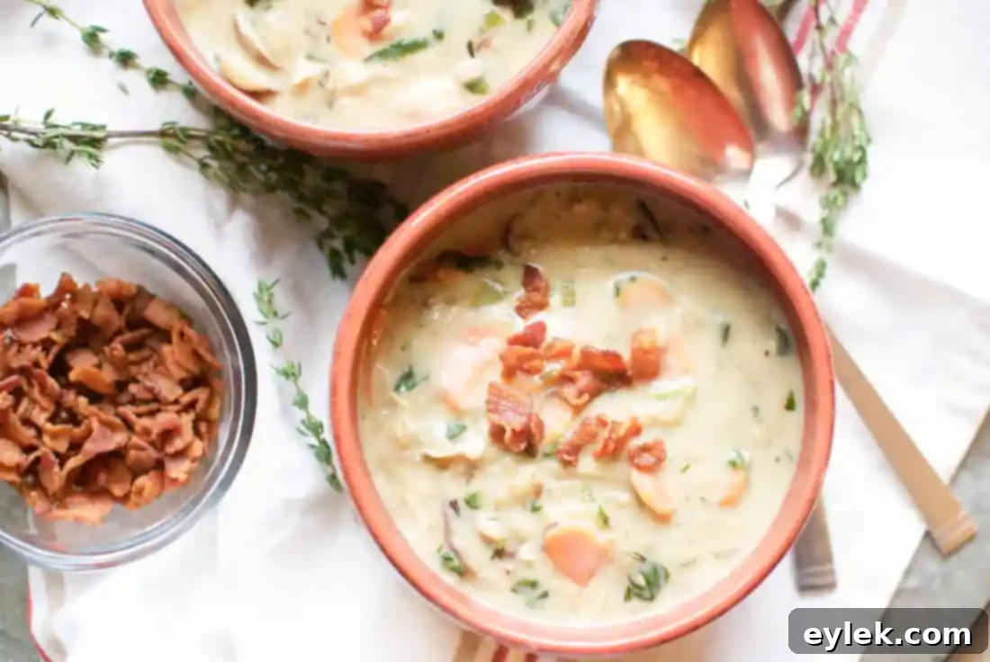Comforting Creamy Chicken and Wild Rice Soup 9 gluten-free (or not) creamy chicken & wild rice soup