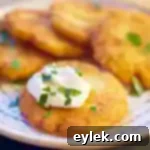 Versatile Potato Pancakes 10 Crispy gluten-free or regular potato pancakes, perfect for using leftover mashed potatoes.