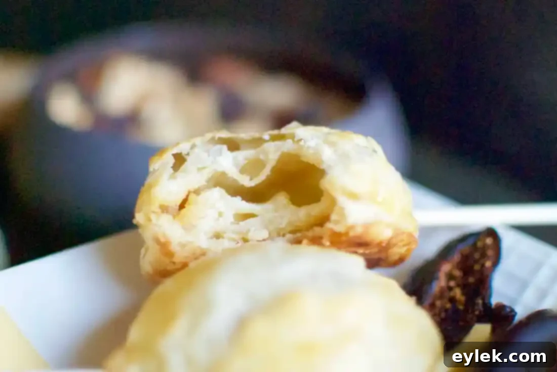 fig & brie pastry pops