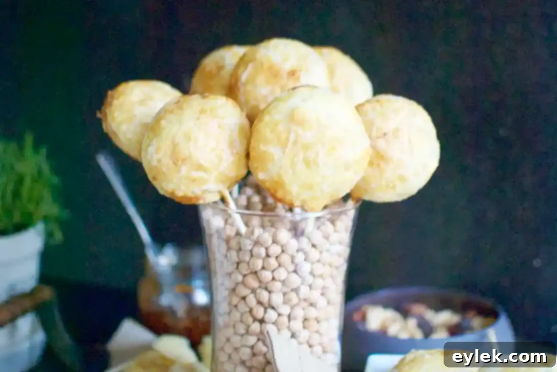 fig & brie pastry pops