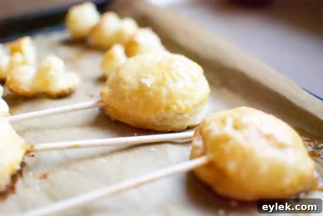fig & brie pastry pops