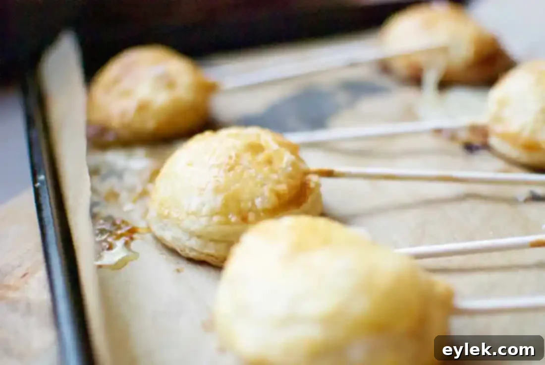 fig & brie pastry pops