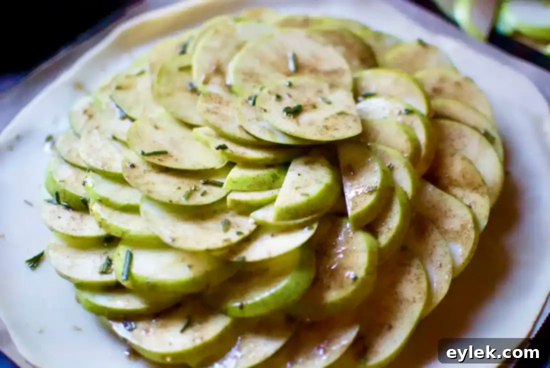 French Brown Butter Apple Tart