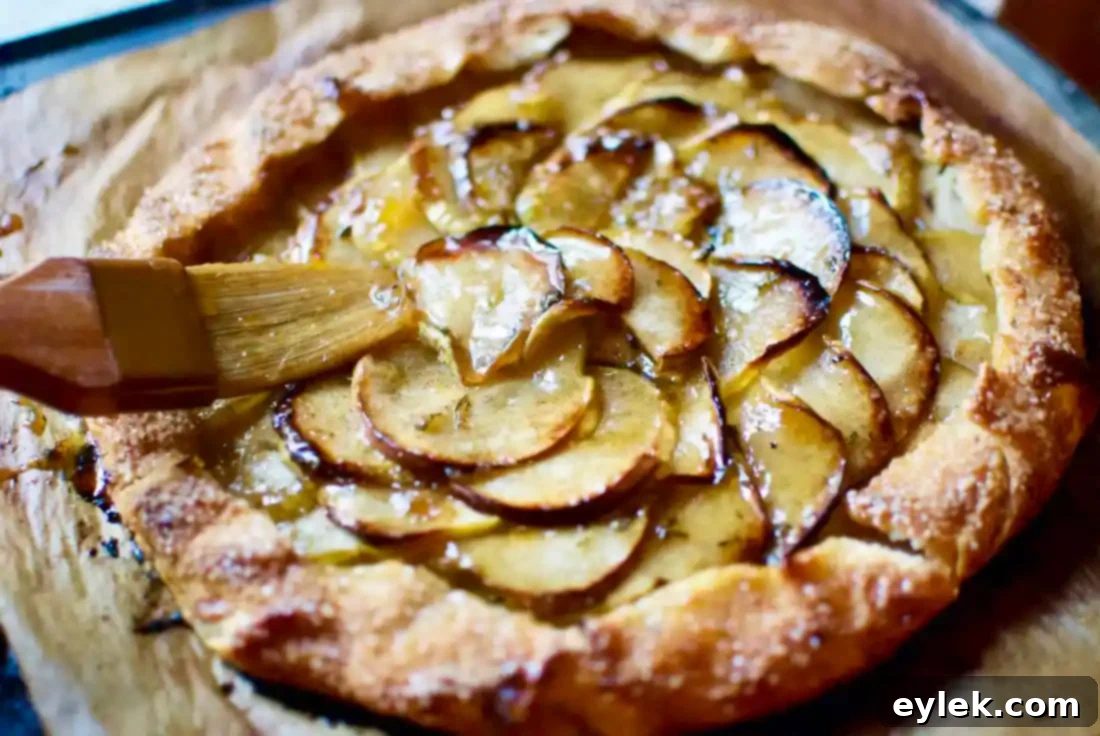 French Brown Butter Apple Tart