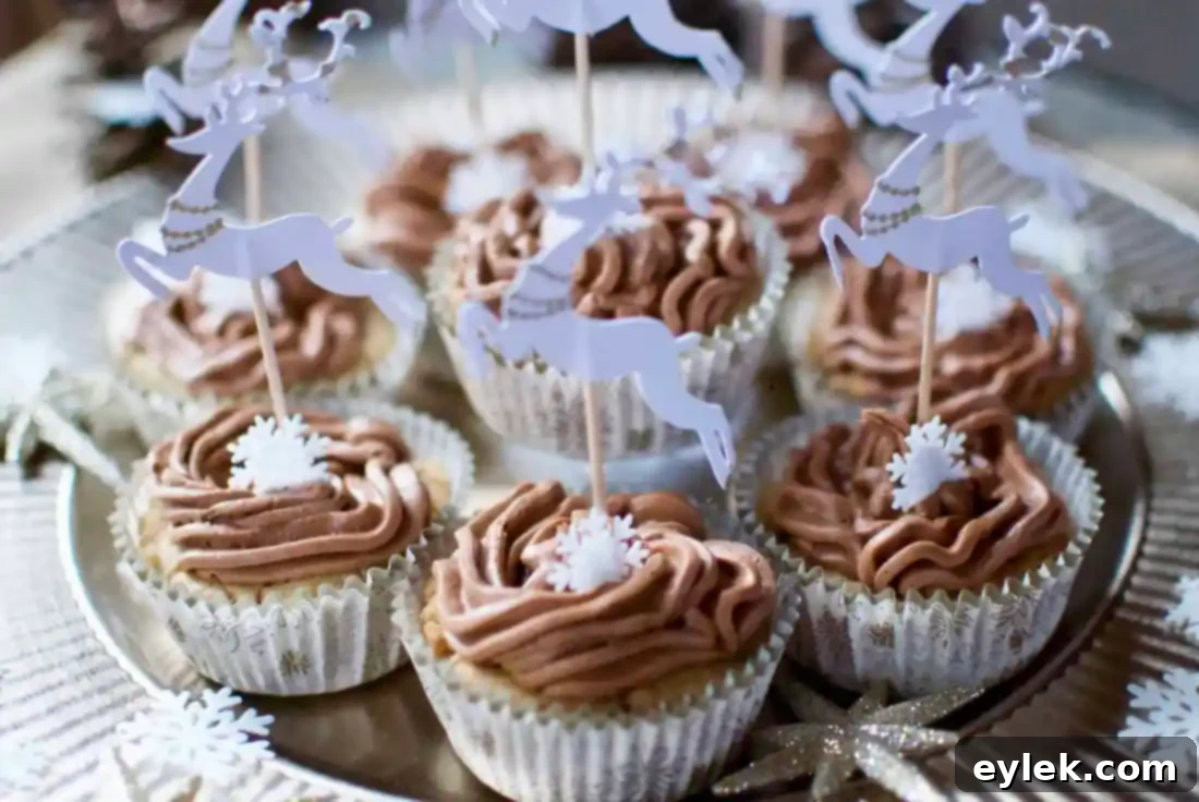Peanut Butter & Nutella Buttercream Cups - Perfect Dessert