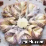 Cinnamon Star Bread with Rich French Buttercream 18 Cinnamon Star Bread with French Butter Icing, freshly baked