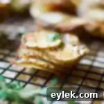 Cheesy Herb Potato Layers 17 cheesy potato & herb stacks