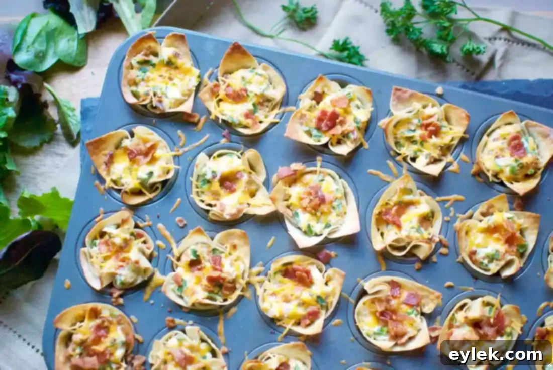 Assortment of Chicken, Bacon & Cheddar Jalapeño Popper Cups
