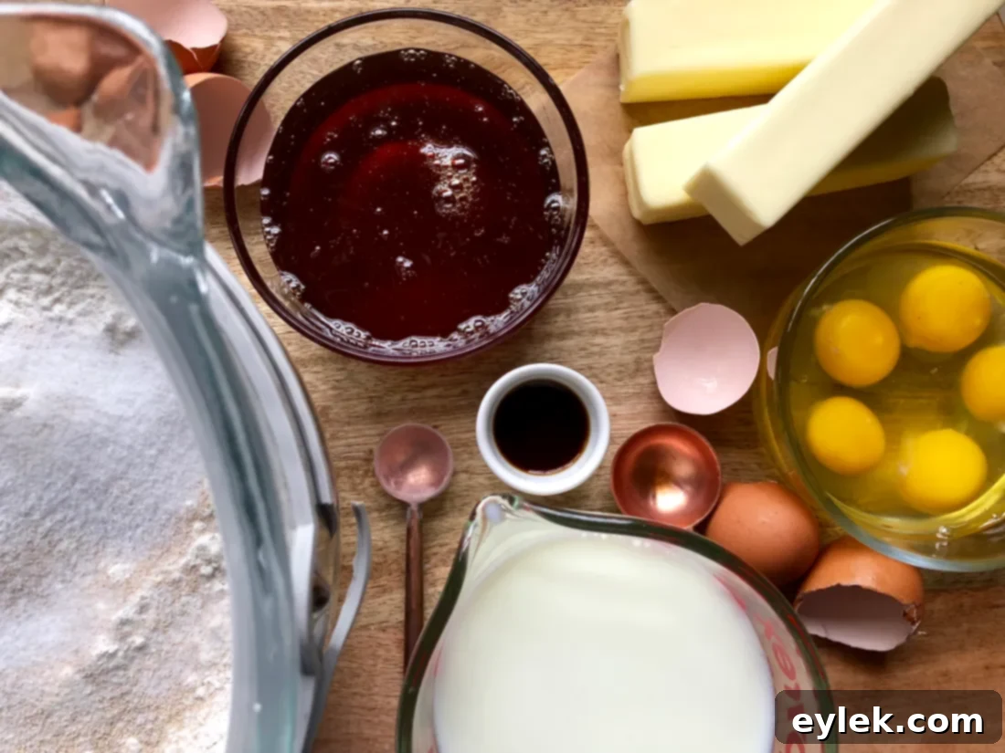 Mixing the gluten-free flour blend