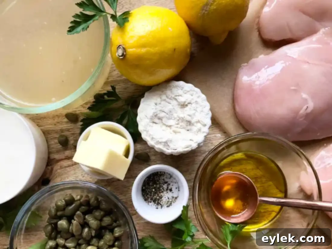 creamy grilled chicken piccata