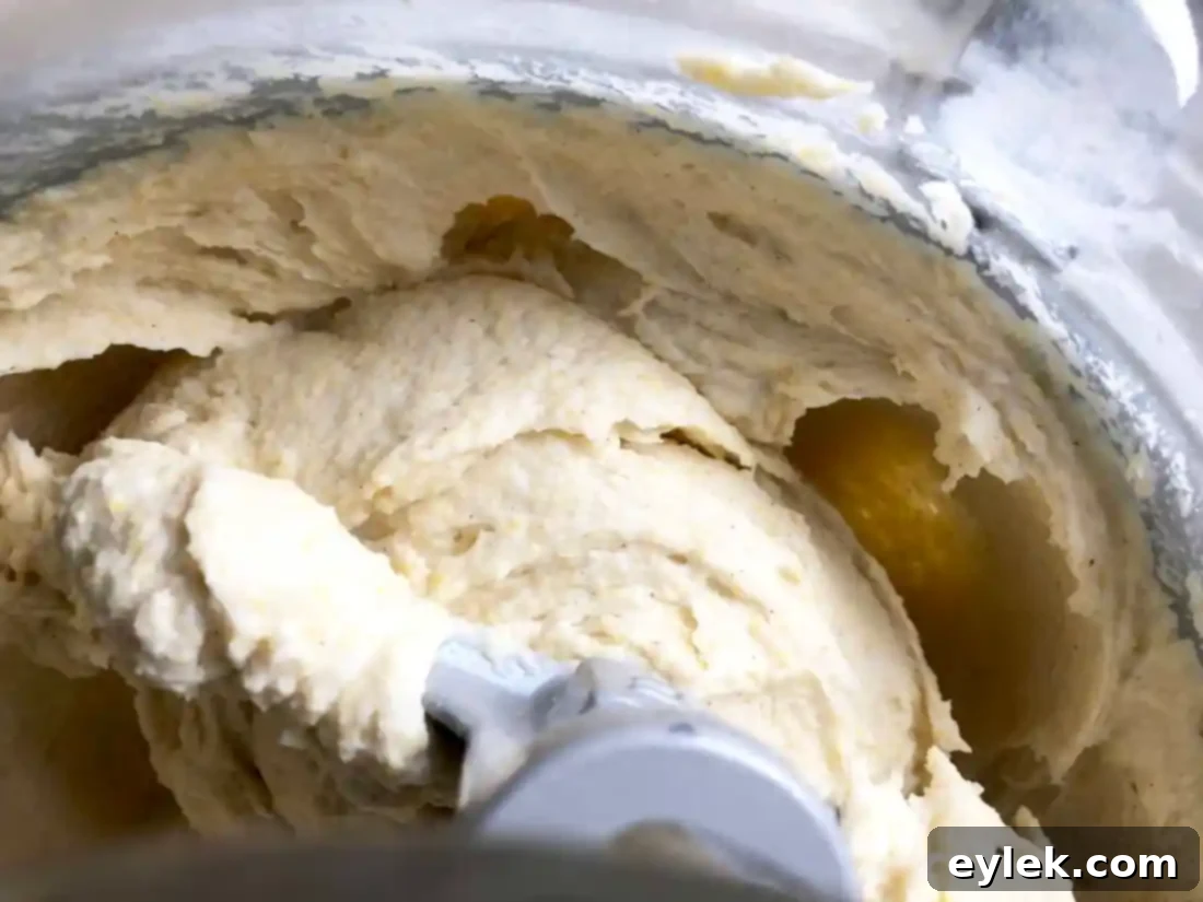 Mixed gluten-free pizza dough in a bowl, ready for the resting period.