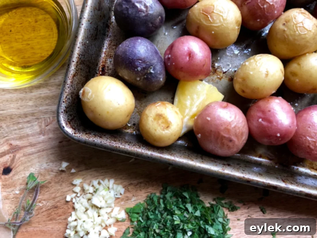 Minced garlic and fresh oregano soaking in olive oil