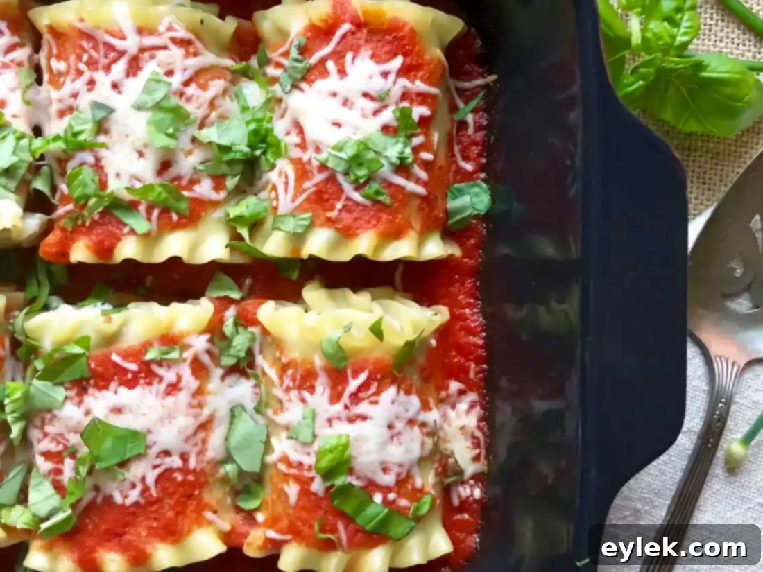 lasagna rolls with roasted red pepper sauce