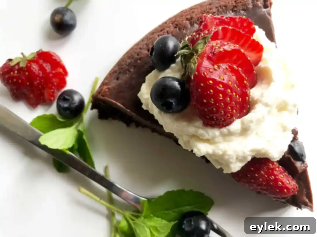 flourless chocolate cake