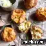 Green Onion & Cheddar Popovers