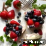 Quick Berry-Loaded Cheesecake 24 Easy Cheesecake with Lots Of Berries