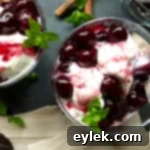 Balanced Cherry and Red Wine Sundae 10 A bowl of cherry and red wine sundae
