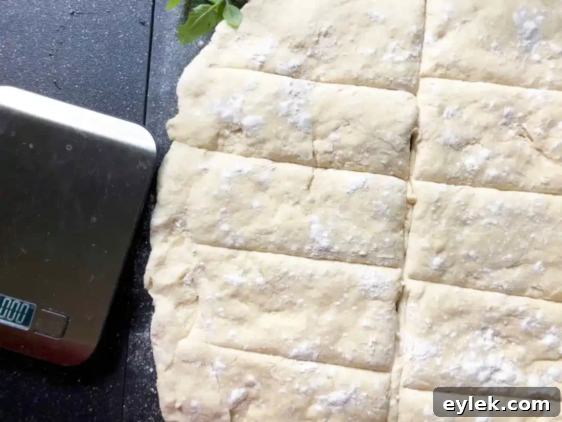 Jamie Oliver's fried & grilled pizza dough rolled out