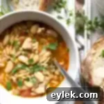 Tuscan Chicken White Bean Soup 16 tuscan chicken & white bean soup