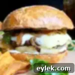 Golden Apple Camembert Burger 17 Camembert Burgers with Sautéed Apples