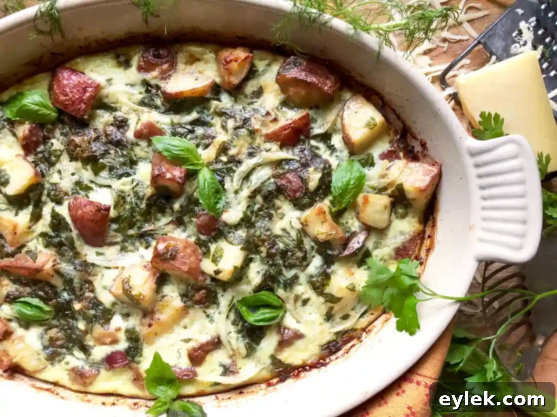Scoop of the Fennel, Spinach & Gruyere Potato Bake
