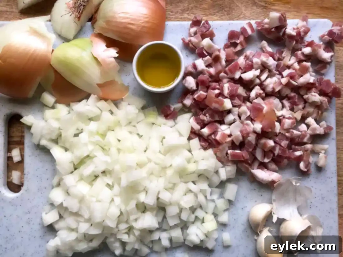 Tender cooked beans ready to be added to Ina Garten's Pasta e Fagioli