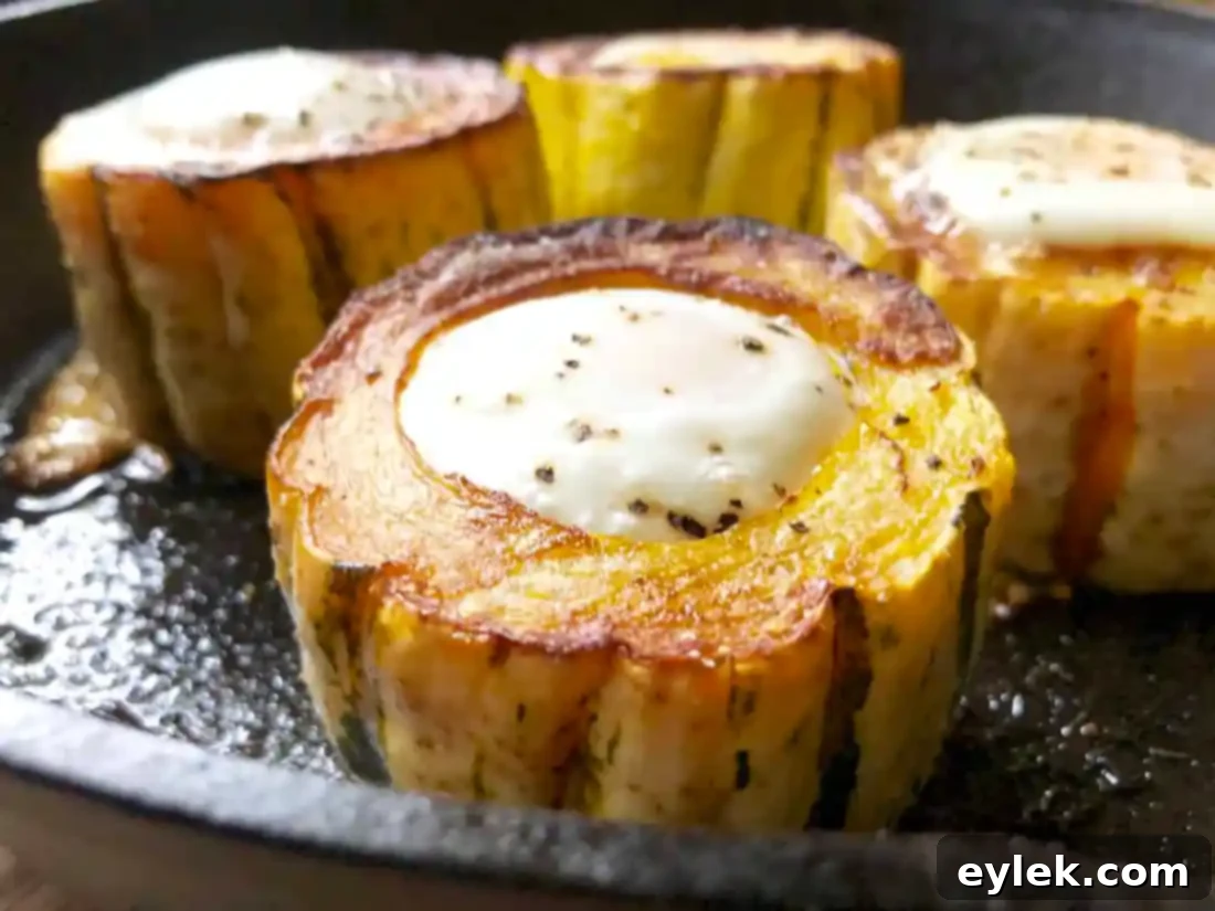 baked delicata egg cups