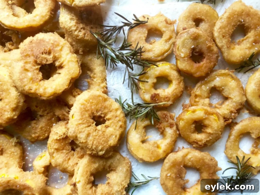 crispy delicata squash rings
