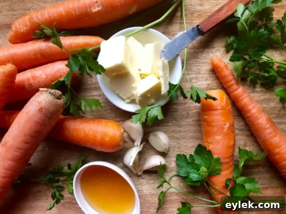 Roasted Carrots with Honey Butter Glaze