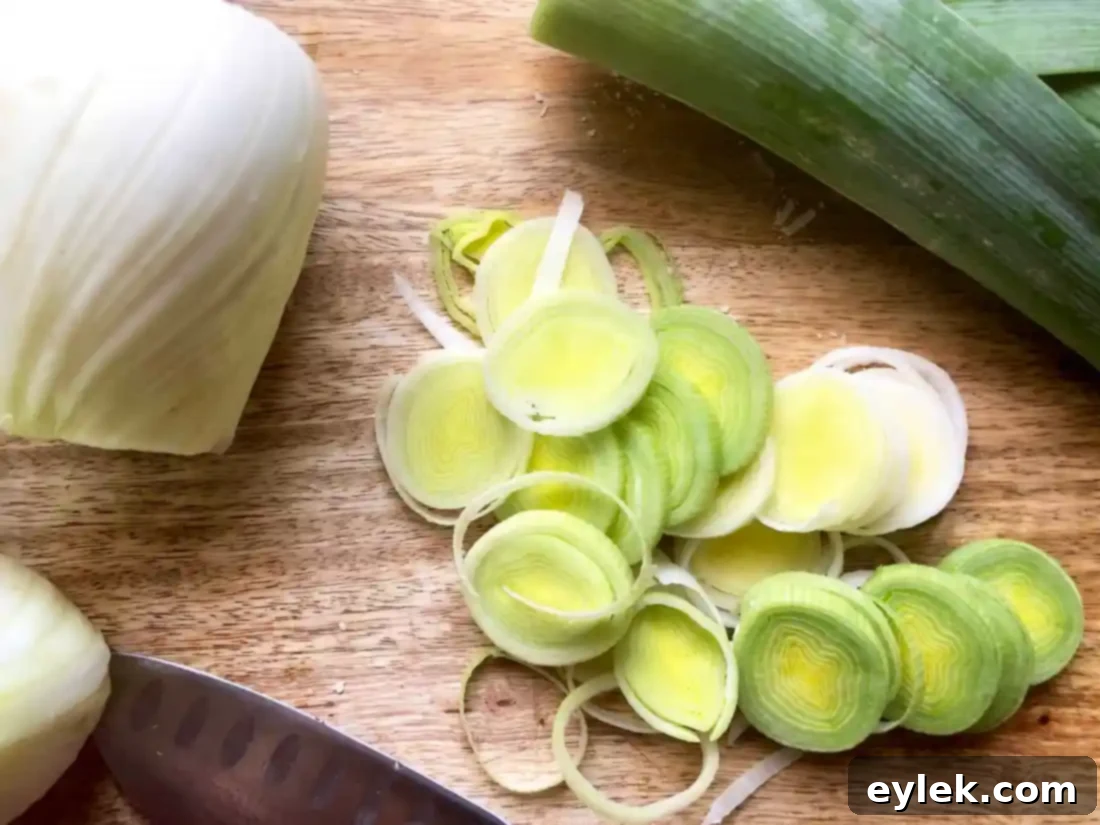 caramelized fennel & leek cheese dip