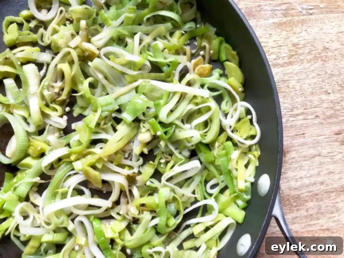 caramelized fennel & leek cheese dip
