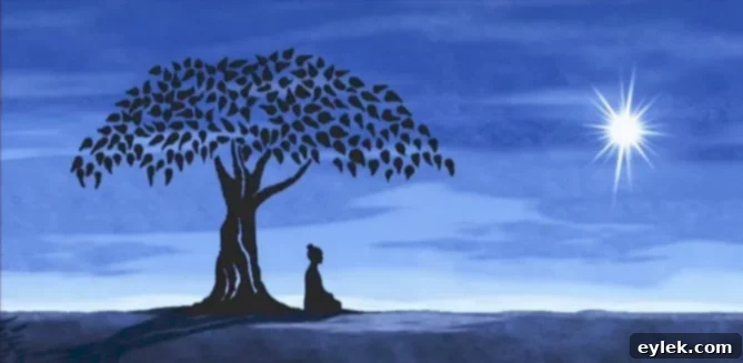 Nirvana - serene landscape with a sense of peace