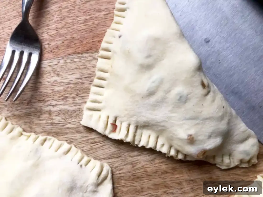 Super Easy Pear & Cranberry Turnovers