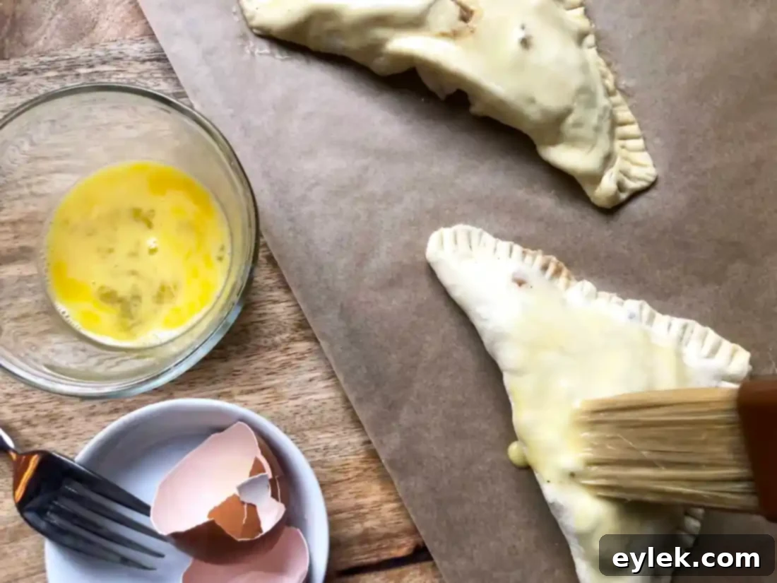 Super Easy Pear & Cranberry Turnovers
