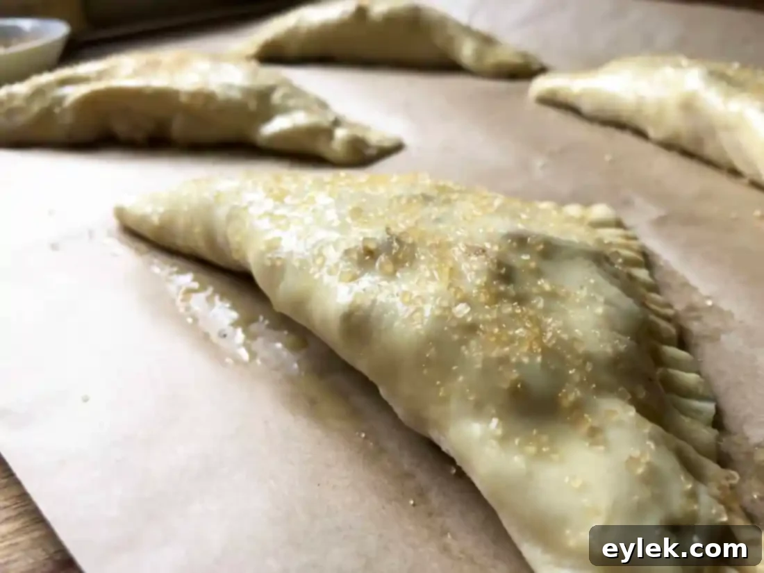 Super Easy Pear & Cranberry Turnovers