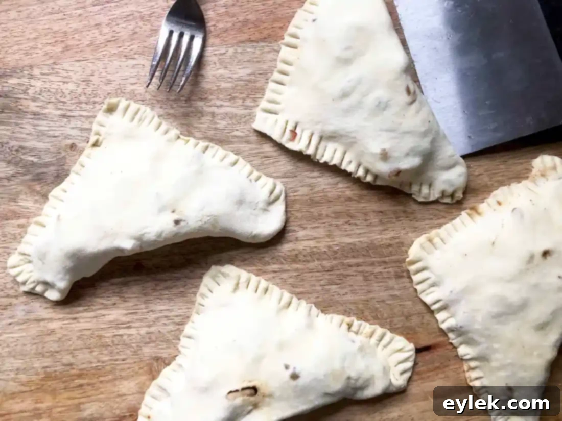 Super Easy Pear & Cranberry Turnovers