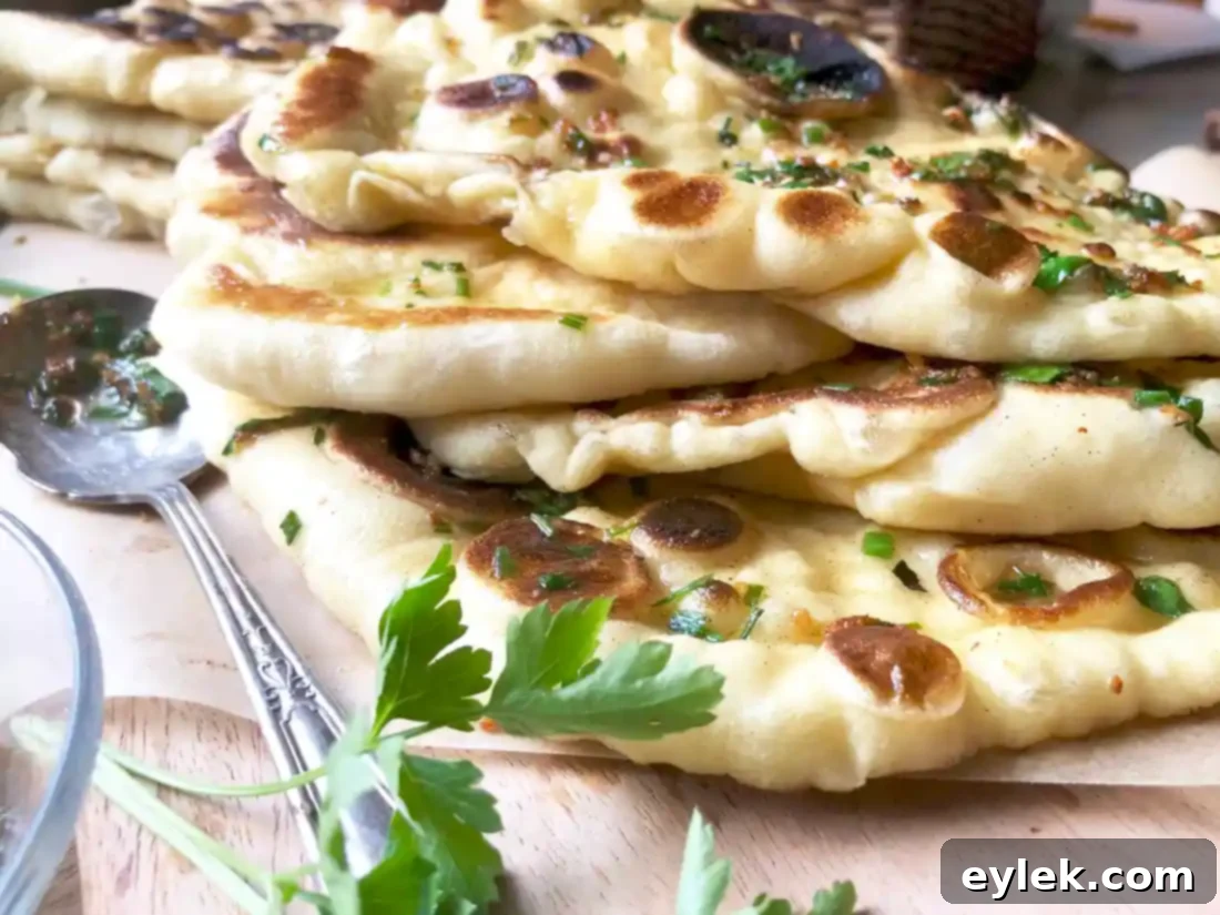 tieghan’s herbed garlic butter naan
