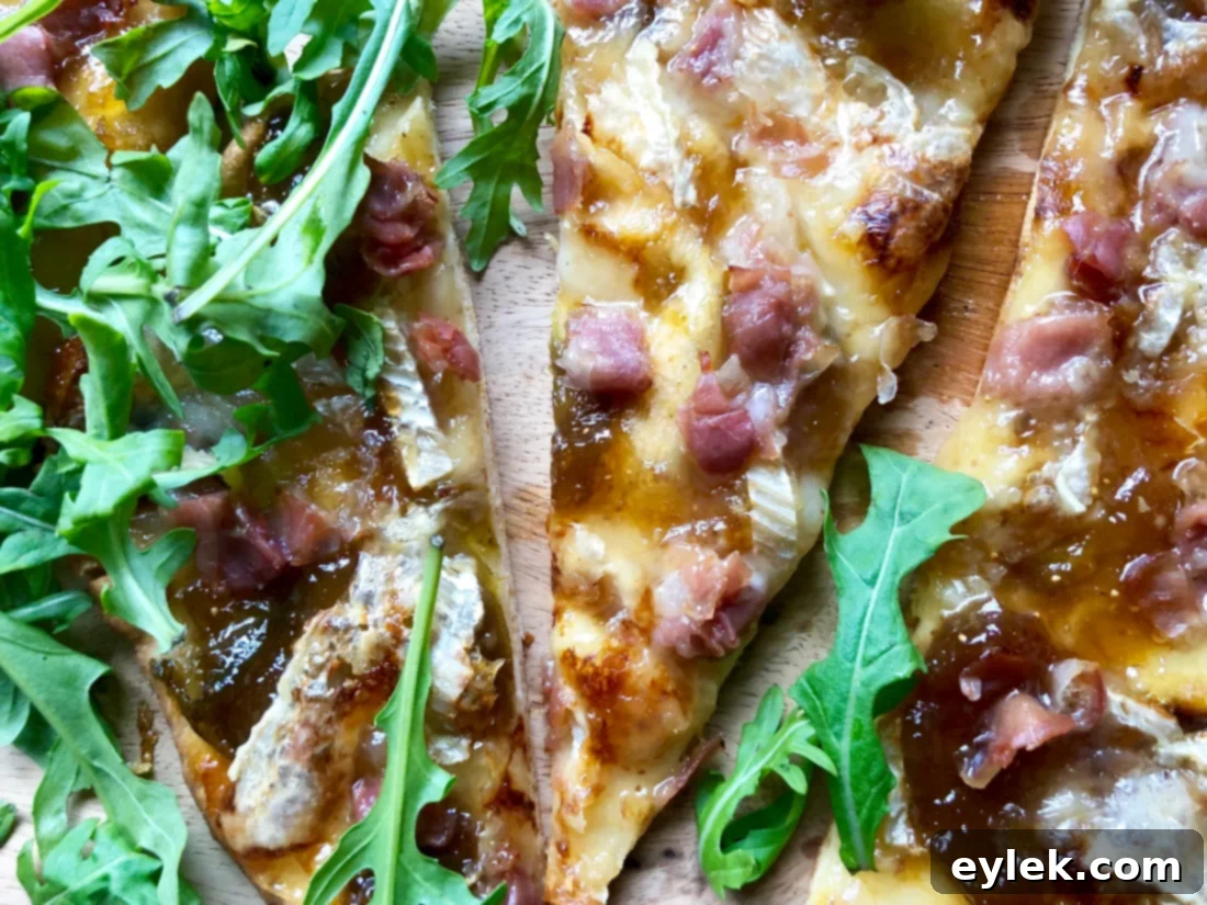 fig & prosciutto naan flatbread