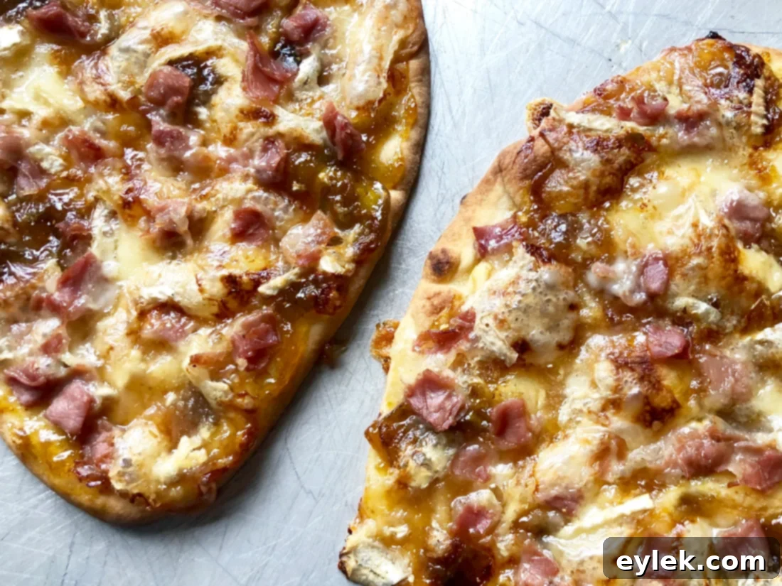 fig & prosciutto naan flatbread