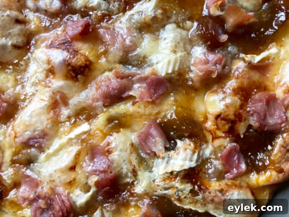 fig & prosciutto naan flatbread
