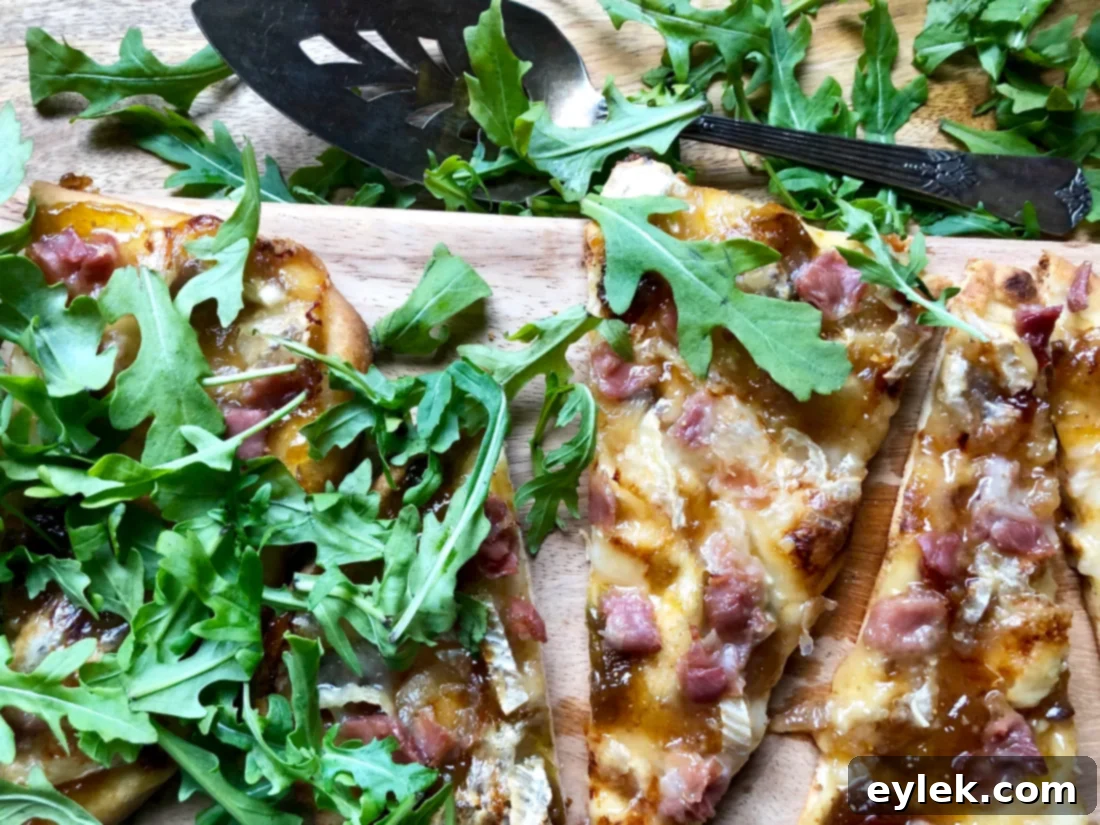 fig & prosciutto naan flatbread
