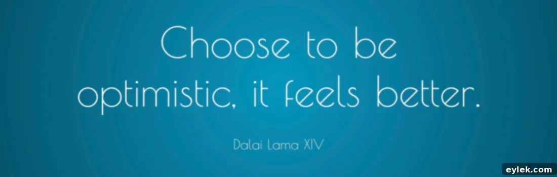 Optimistic quote about hope and health