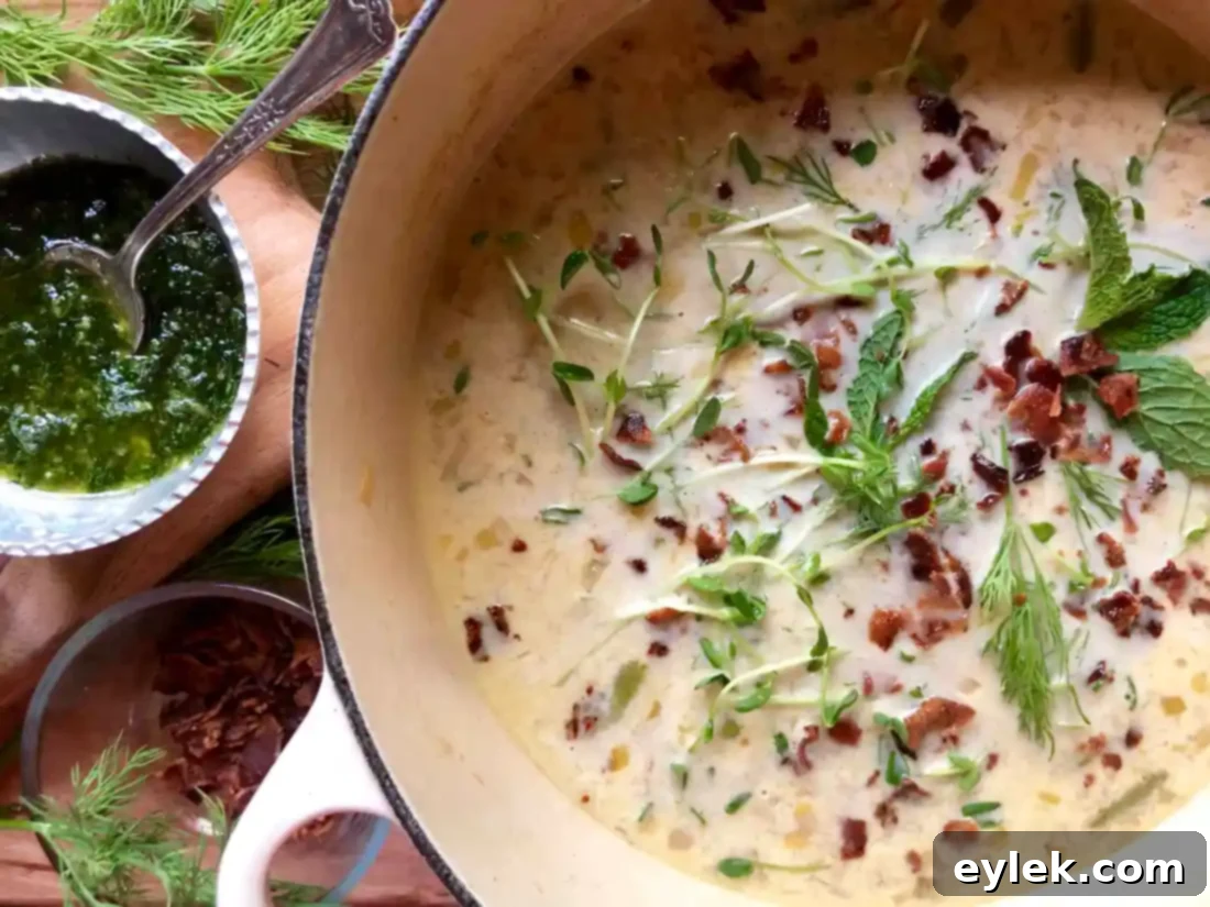 dorie greenspan's potato chowder
