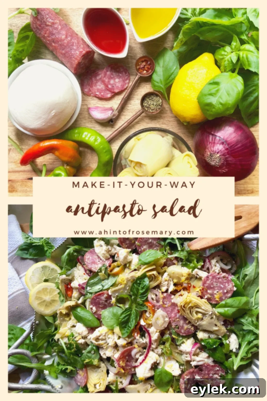 make-it-your-way antipasto salad
