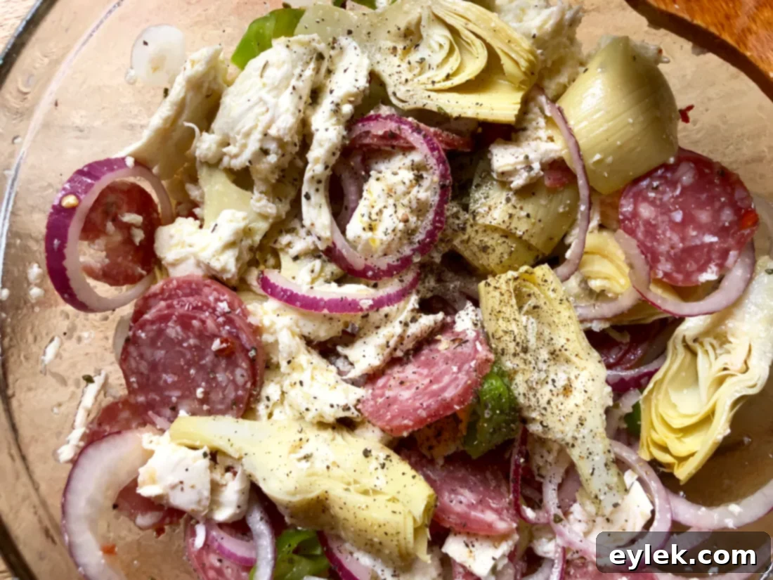 make-it-your-way antipasto salad