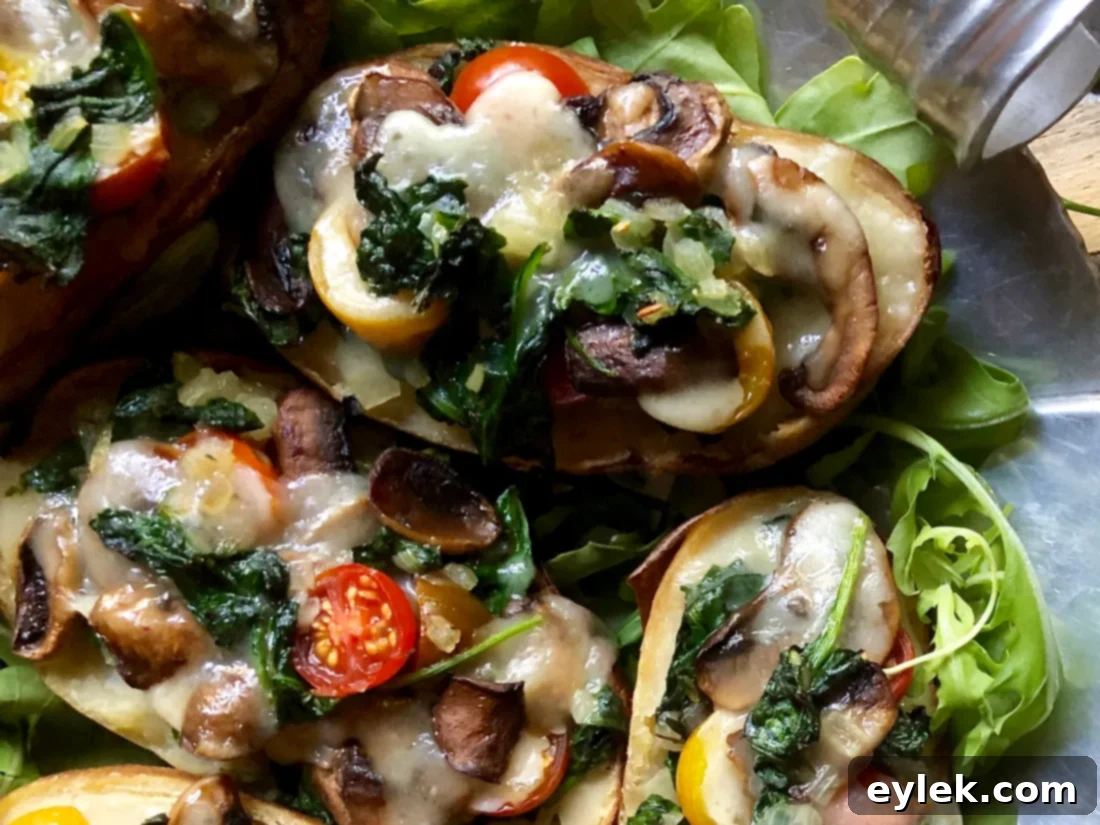cheesy twice-baked stuffed potatoes