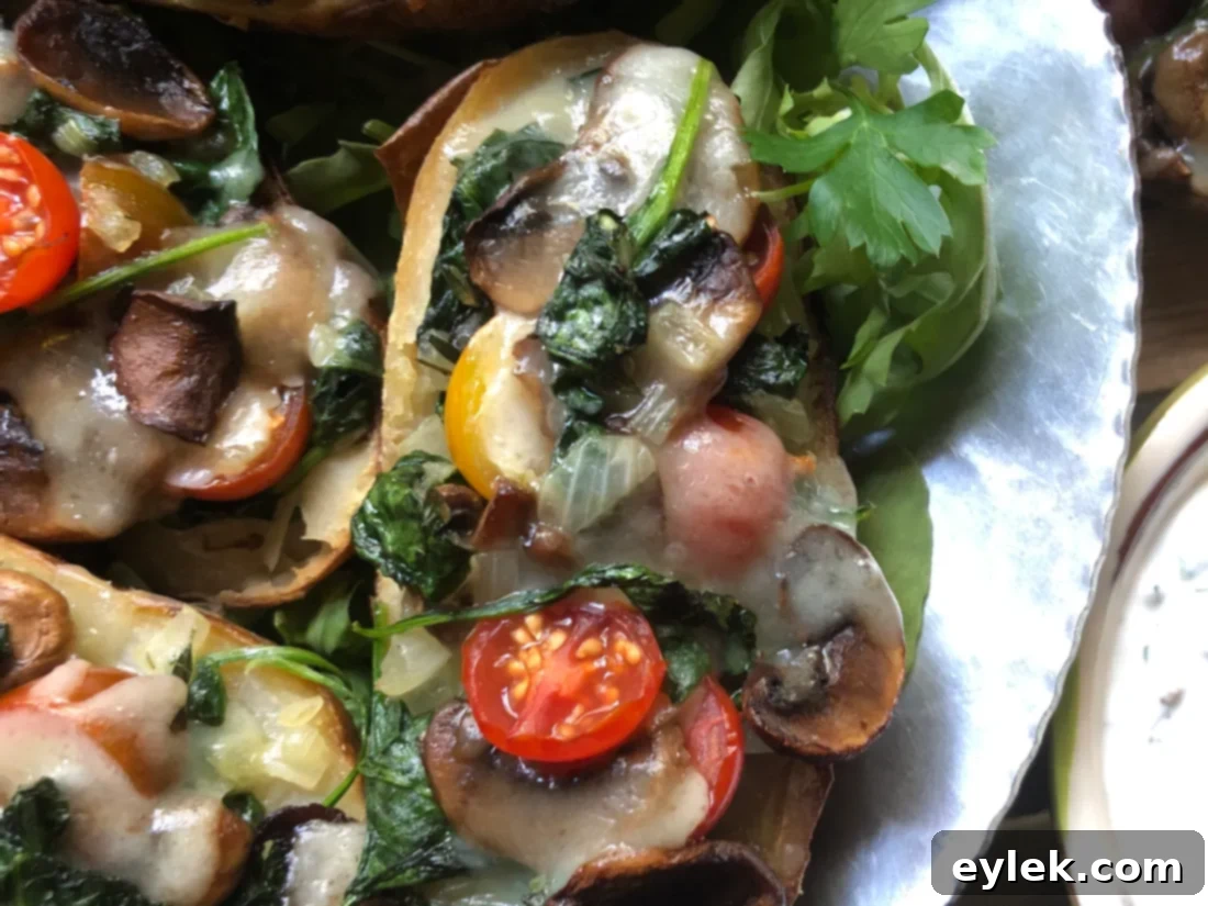 cheesy twice-baked stuffed potatoes