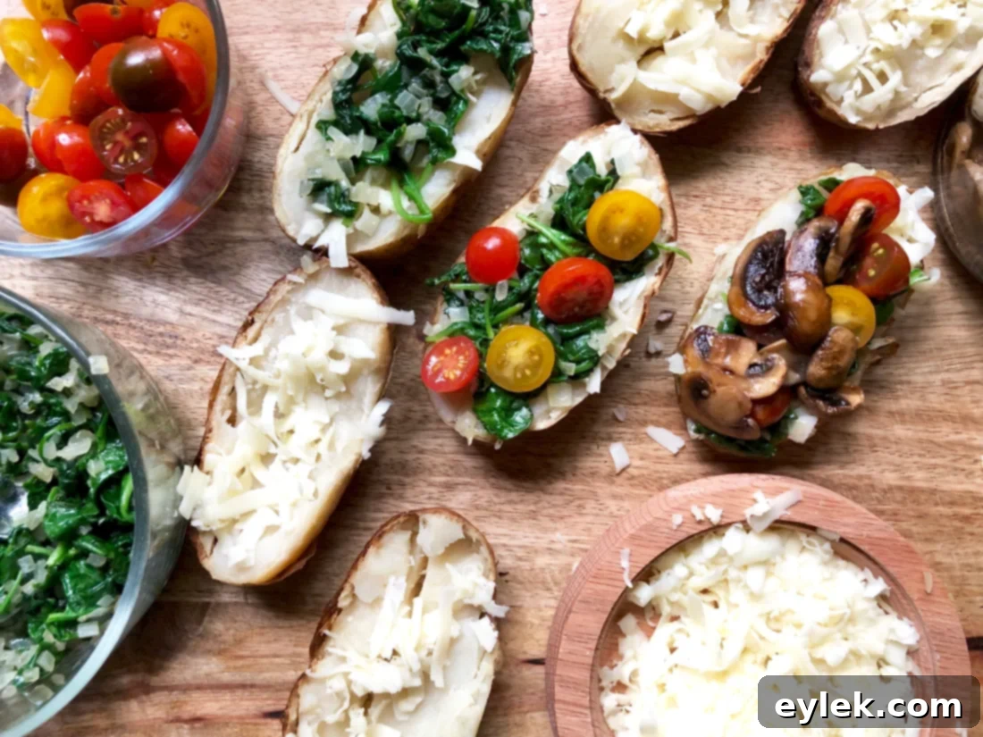 cheesy twice-baked stuffed potatoes